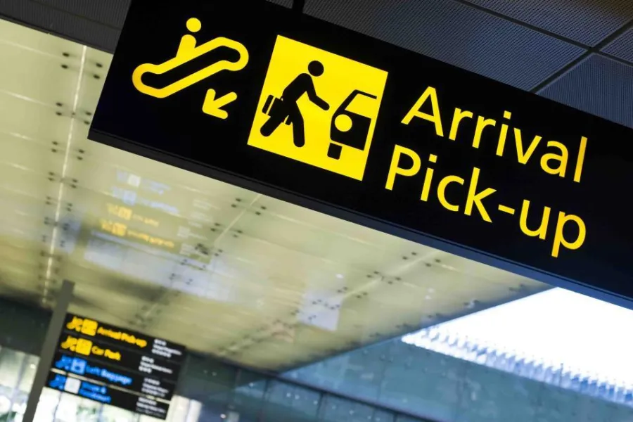 Transfer vanaf de airport